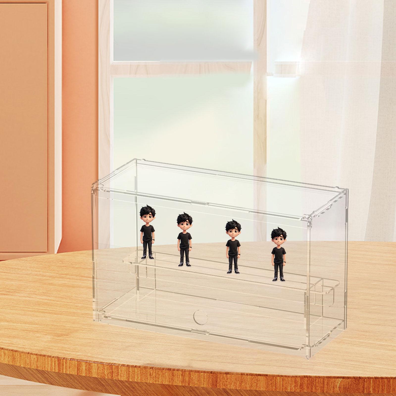 Action Figure Stand - Clear Display Case Model Display Case