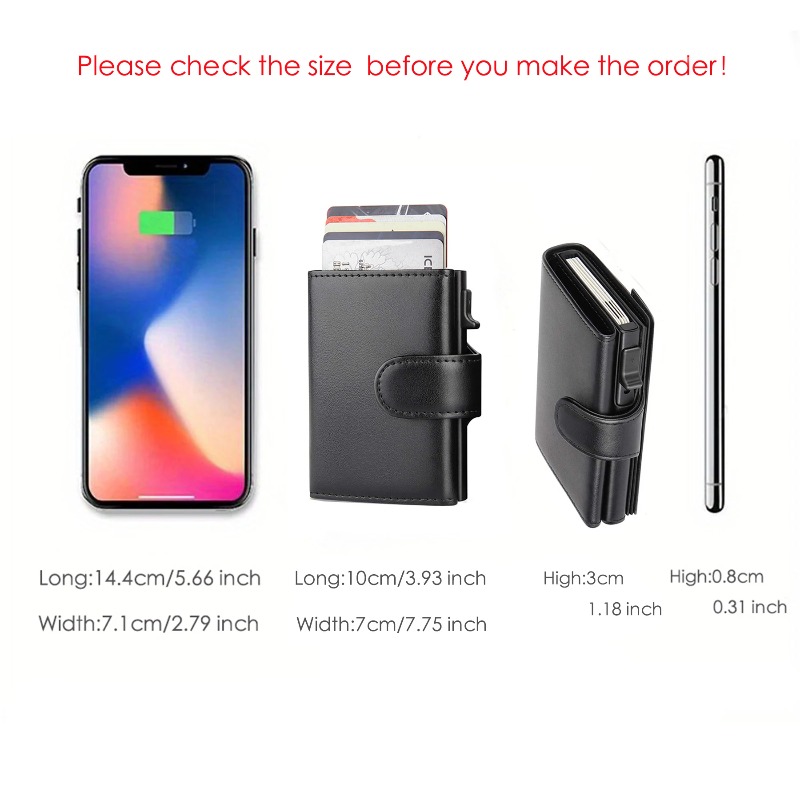 Metal Business Card Case Rfid  - Card Top Loader 评论和价格