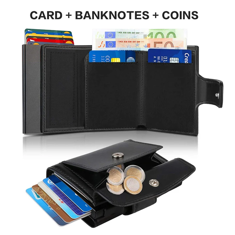 Metal Business Card Case Rfid  - Card Top Loader 评论和价格