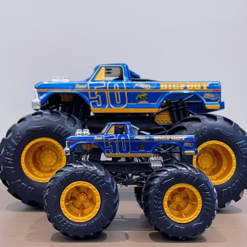 Hot Wheels Monster Trucks Bigf - Hot Wheels Car Monster Trucks 评论和价格