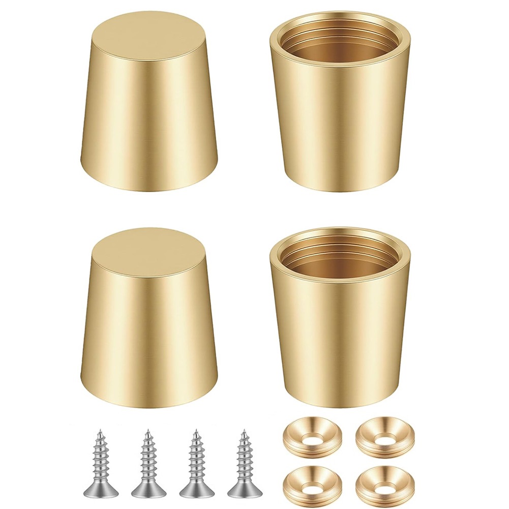 4PCS Brass Cutting Board Feet  - Display Risers Set 评论和价格