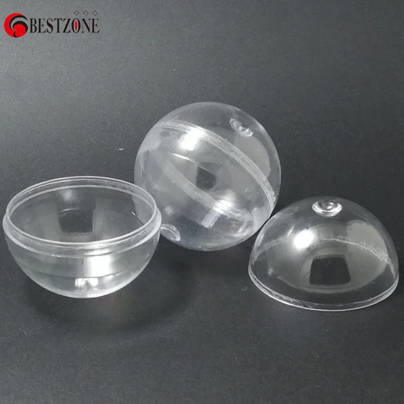 100Pcs/Lot Diameter 40MM Clear - Capsule Toy Gashapon 评论和价格