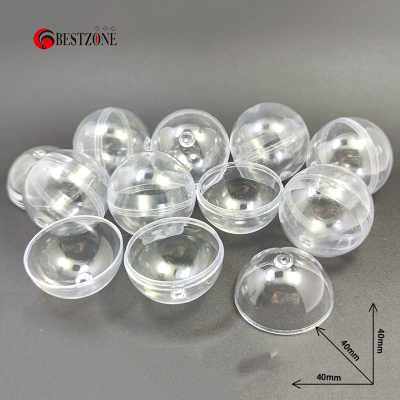 100Pcs/Lot Diameter 40MM Clear - Capsule Toy Gashapon 评论和价格