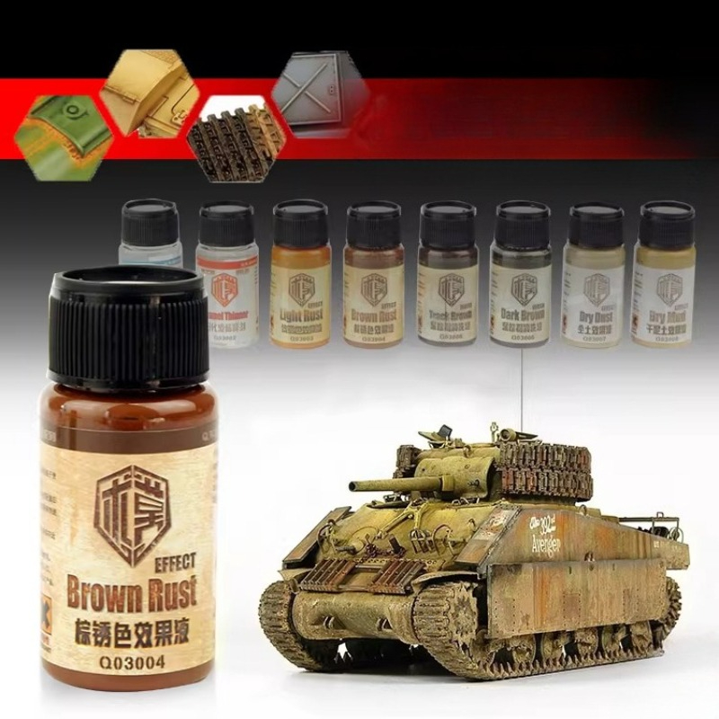 40ml/ Bottle Model Rust Off Pa - Tamiya Model Paint Set 评论和价格