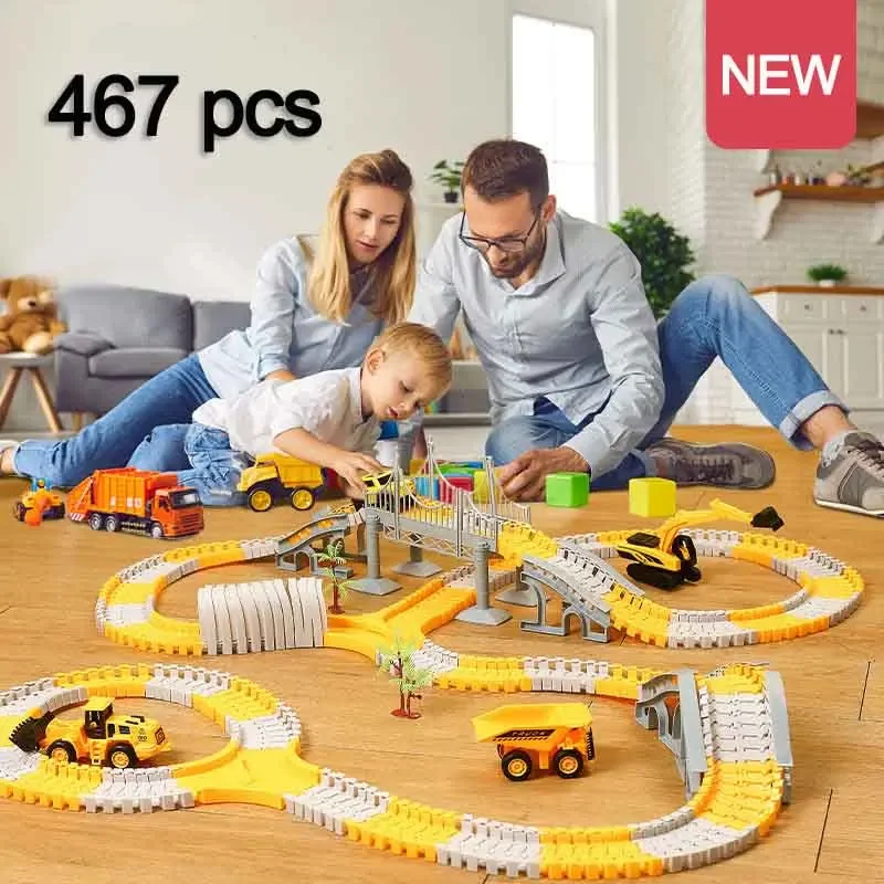 137-467pcs Children Electric T - Hot Wheels Car Track Sets 评论和价格