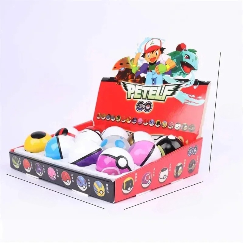 Pokemon Figure 12pcs/Set Poké  - Vinyl Figure Blank 评论和价格