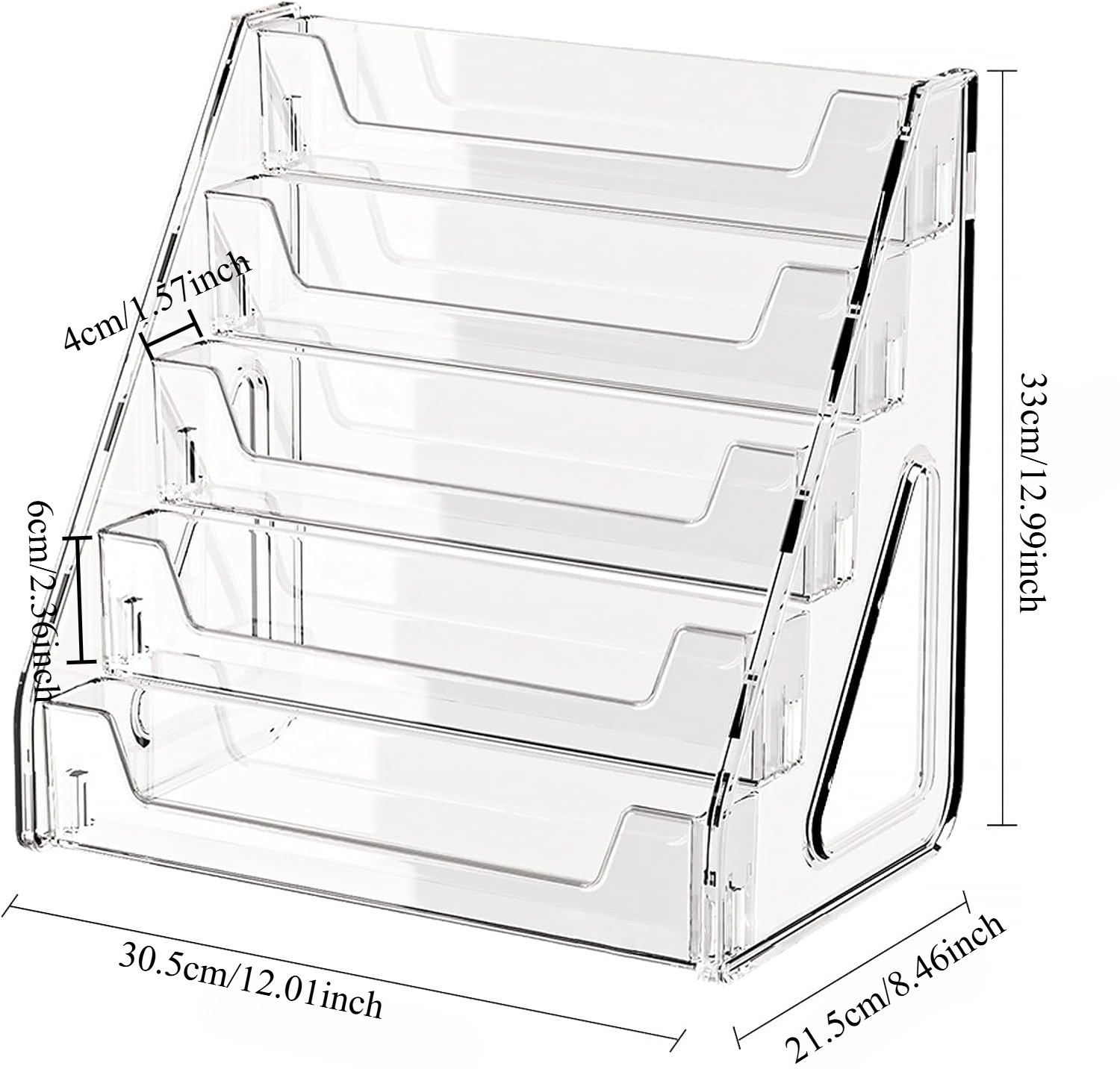5-Tier Clear Acrylic Card Disp - Graded Card Display 评论和价格