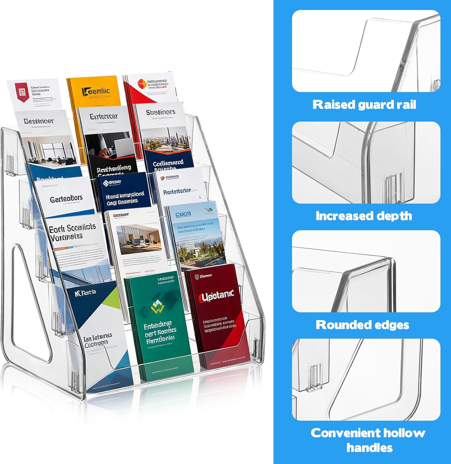 5-Tier Clear Acrylic Card Disp - Graded Card Display 评论和价格