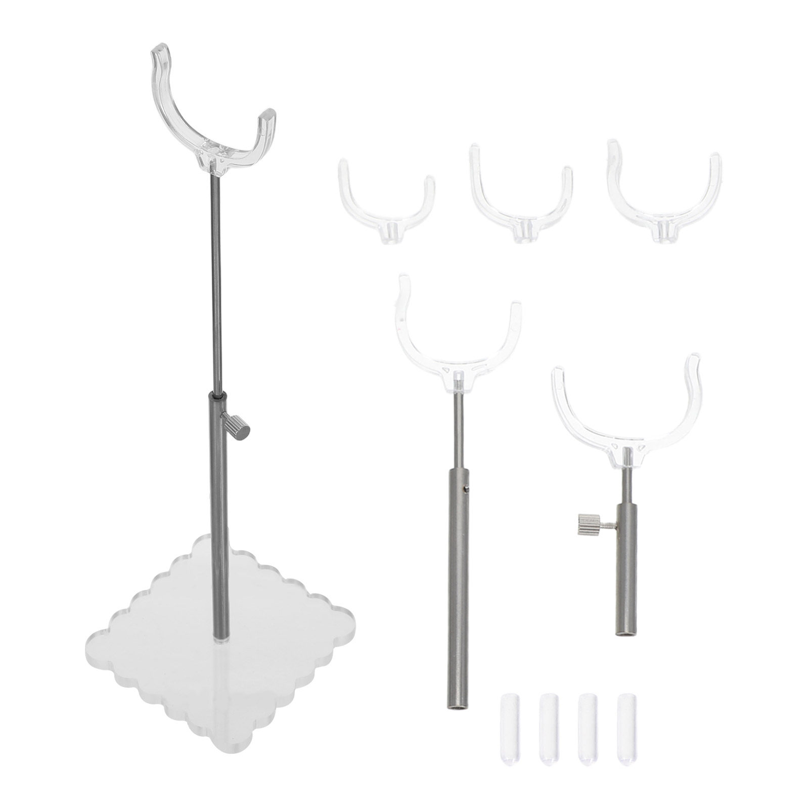 1Set Acrylic Display Stand Adj - Action Figure Stand 评论和价格