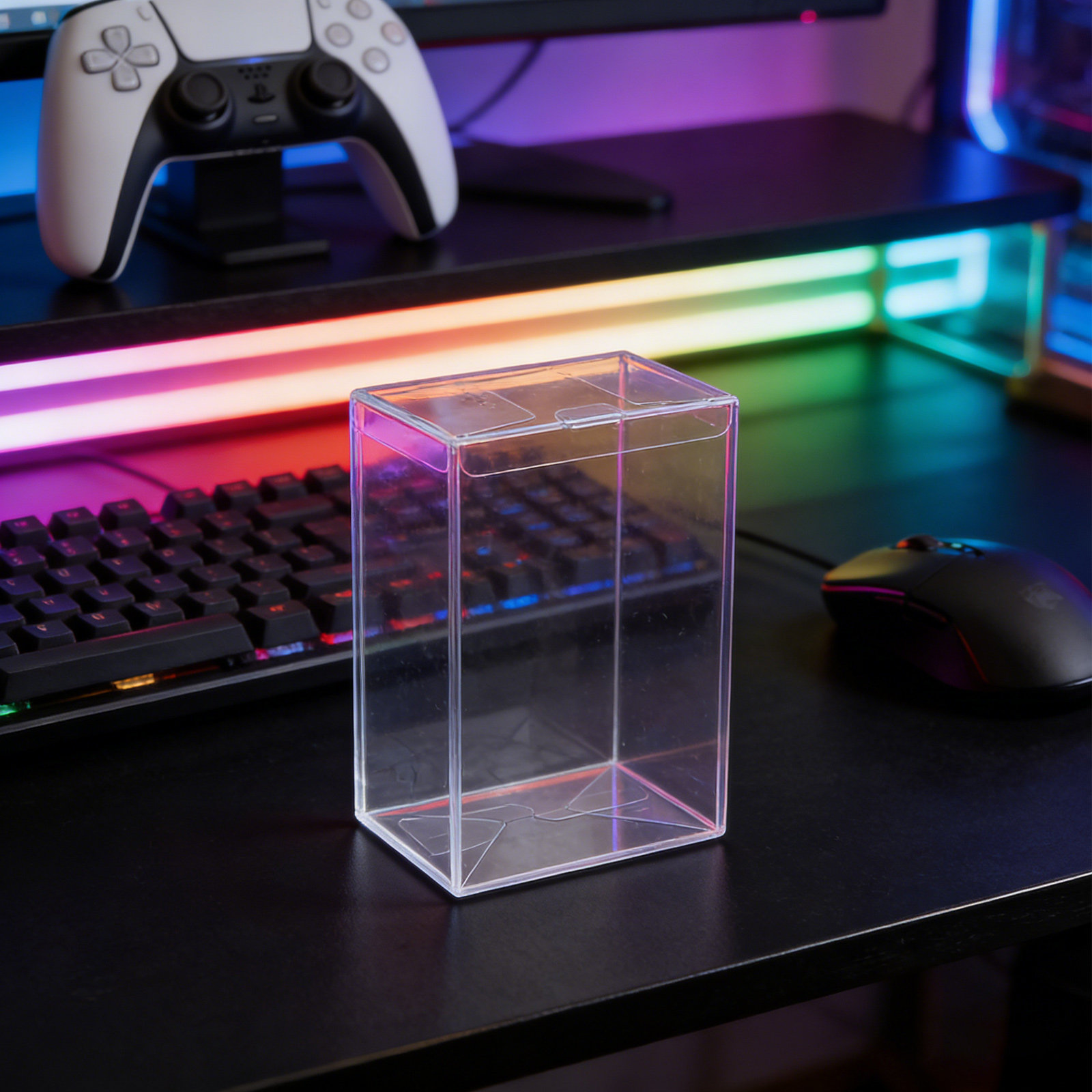 10Pcs Clear Display Case Prote - Action Figure Stand 评论和价格