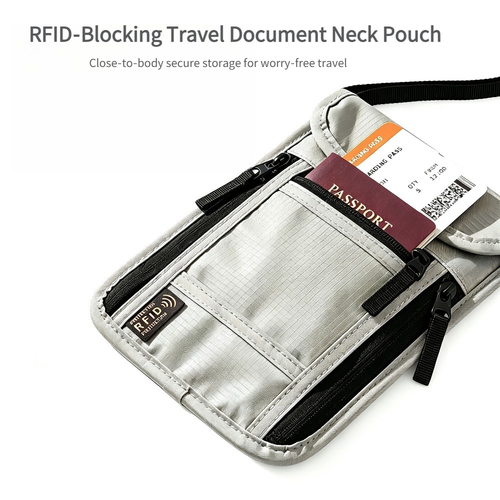 Travel Neck Wallet, RFID Block - Card Top Loader 评论和价格