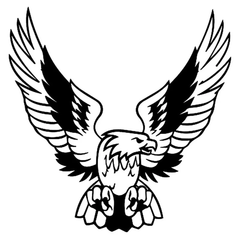 3D Car Sticker Fashion Eagle o - Vinyl Figure Blank 评论和价格
