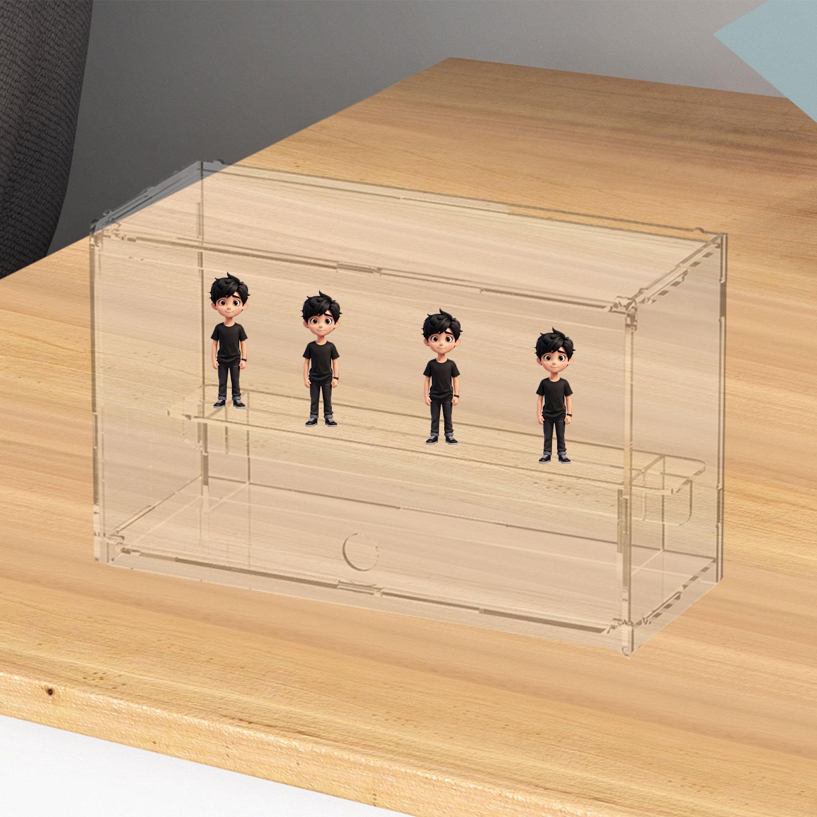 Clear Display Case Model Displ - Action Figure Stand 评论和价格